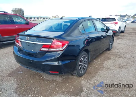 2013 Honda Civic Ex-L from USA, damaged, VIN 19XFB2F93DE245832